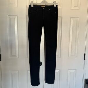 NWOT PAIGE Dark Blue Skinny Peg Stretch Jeans